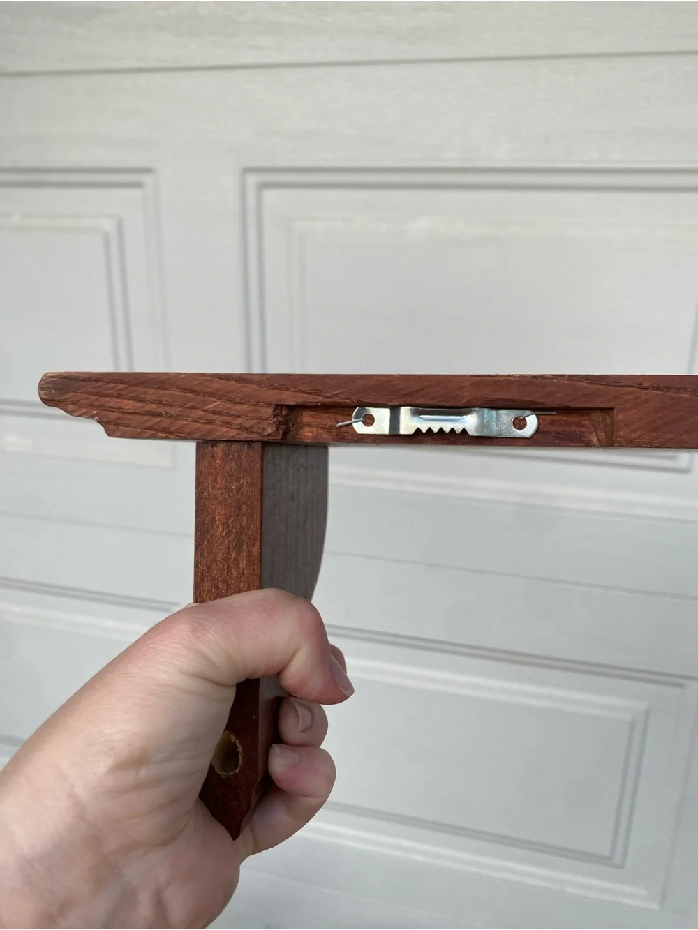 Handmade Vintage Wooden Wall Shelf